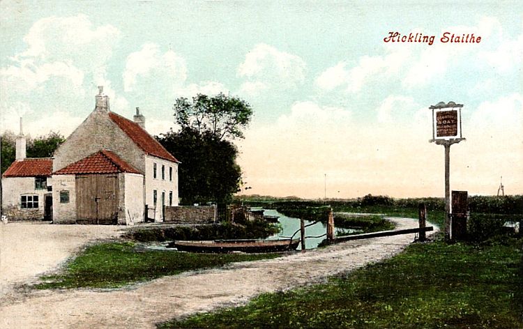 The Pleasure Boat Inn and Dyke