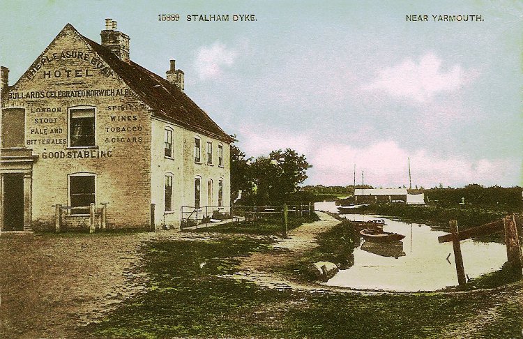 The Pleasure Boat Inn and Dyke