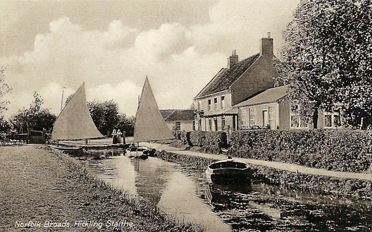 The Pleasure Boat Inn and Dyke