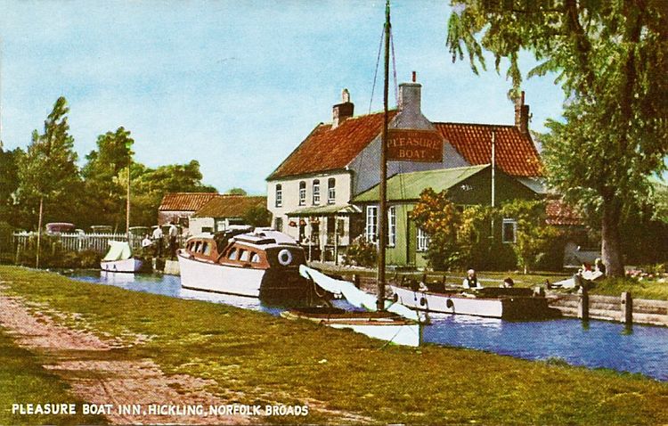 The Pleasure Boat Inn and Dyke