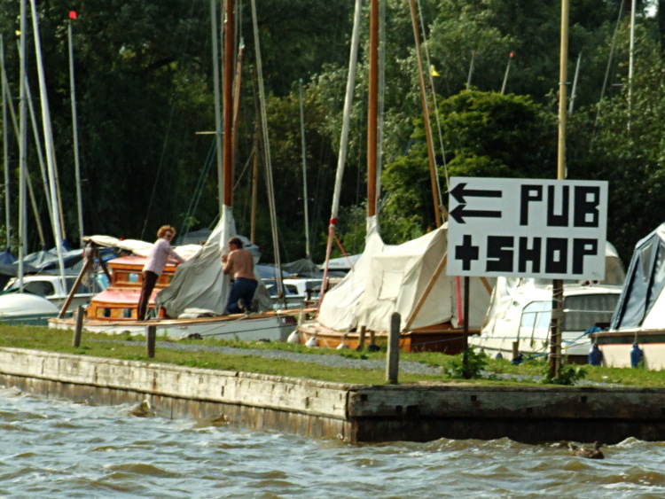 New Sign at Dyke Entrance