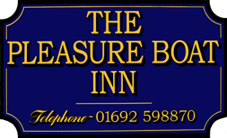 The Pleasure Boat Inn Pub Sign
