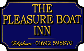 The Plasure Boat Inn Pub Sign